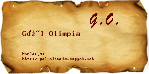 Gál Olimpia névjegykártya